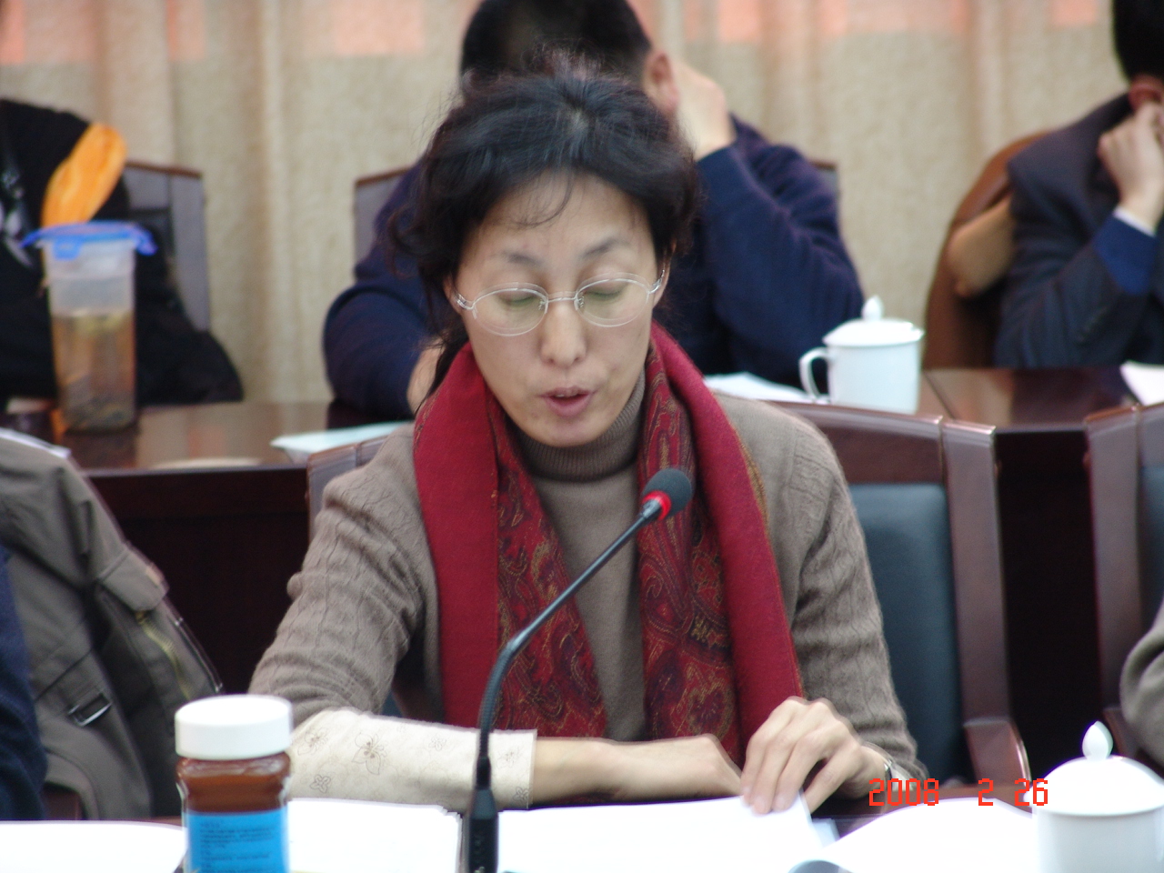 国家博物馆人事处副处长王惠恩